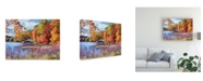 Trademark Global David Lloyd Glover Color Season Impressions Canvas Art - 37" x 49"